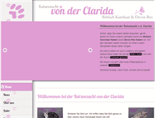 Tablet Screenshot of bkh-clarida.ch